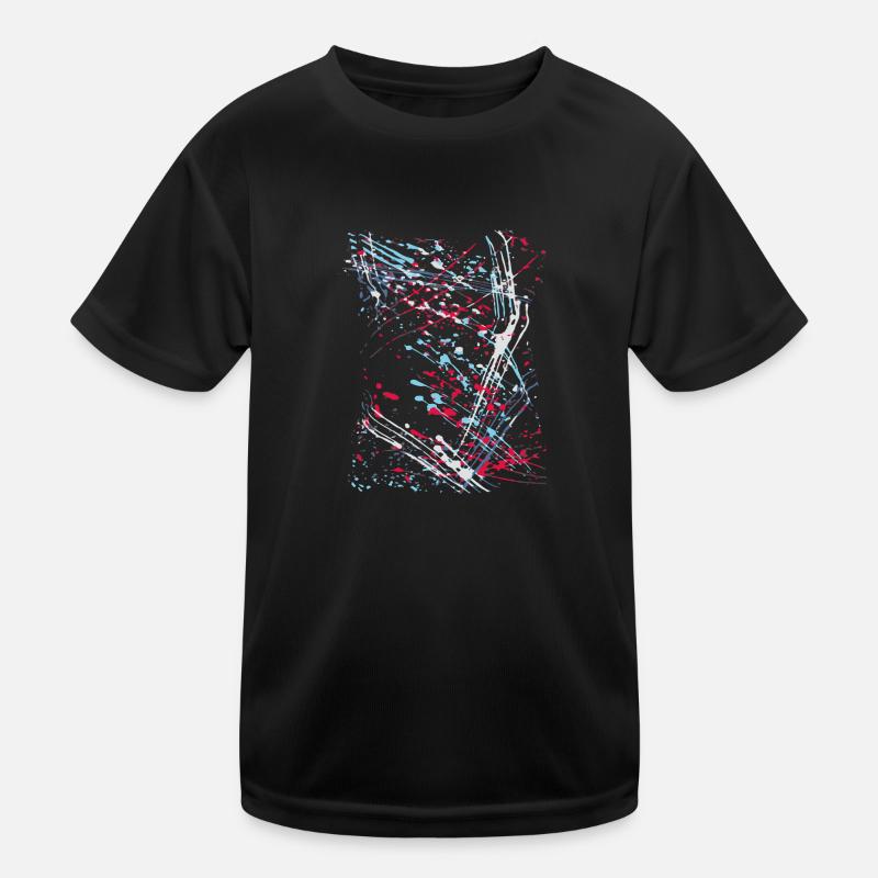 colorful,art,graffiti,painting,brush,artwork Kids Functional T-Shirt