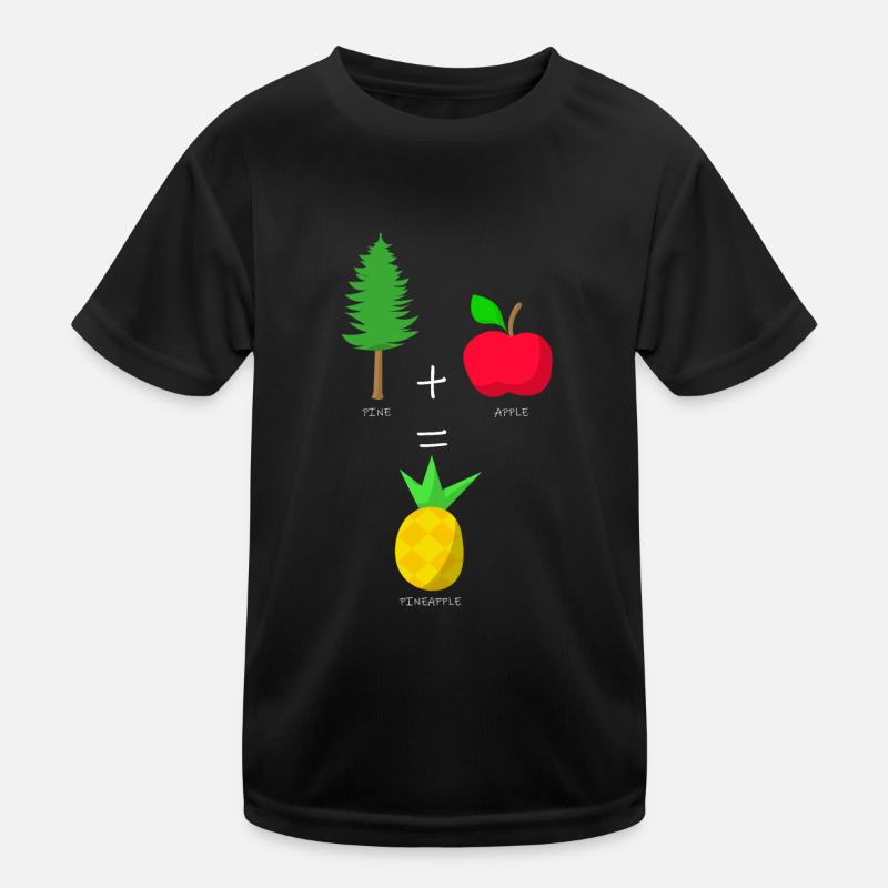 PIN+POMME=ANANAS T-shirt sport Enfant