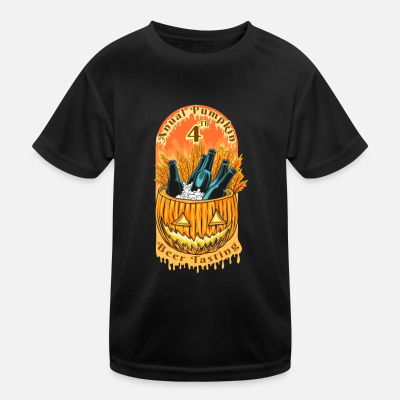Halloween citrouille horreur T-shirt sport Enfant