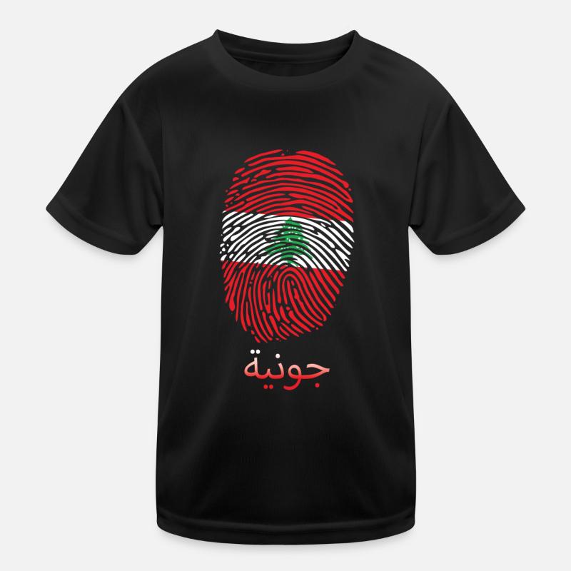 JOUNIEH Liban Liban Libanais Libanais T-shirt sport Enfant