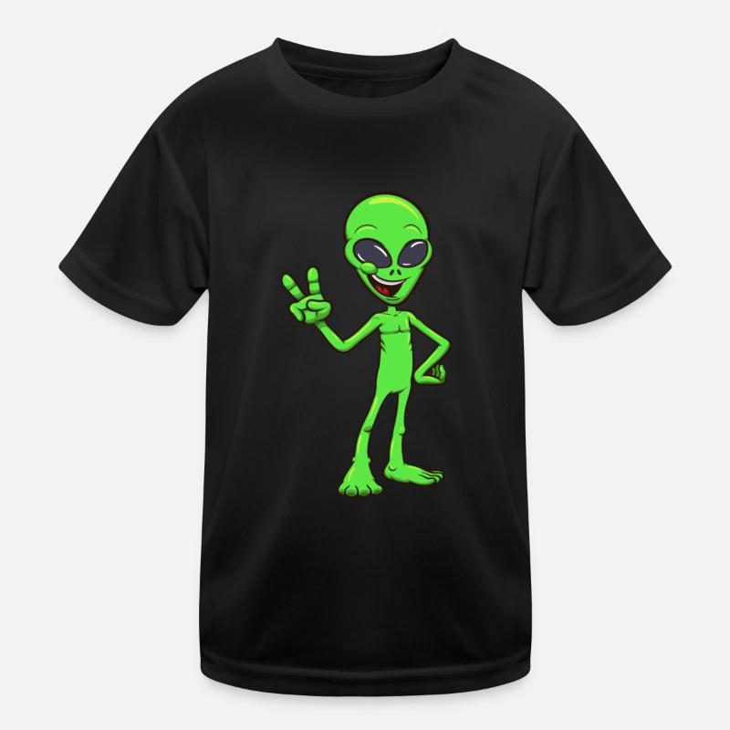 Alien amical T-shirt sport Enfant