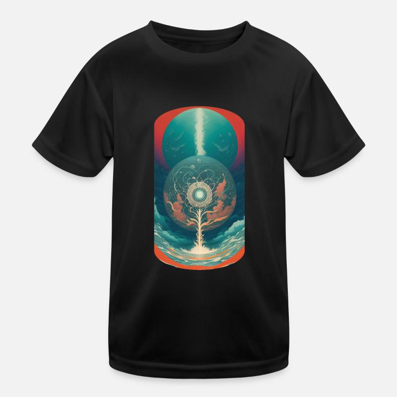 Späre Kinder Funktions-T-Shirt