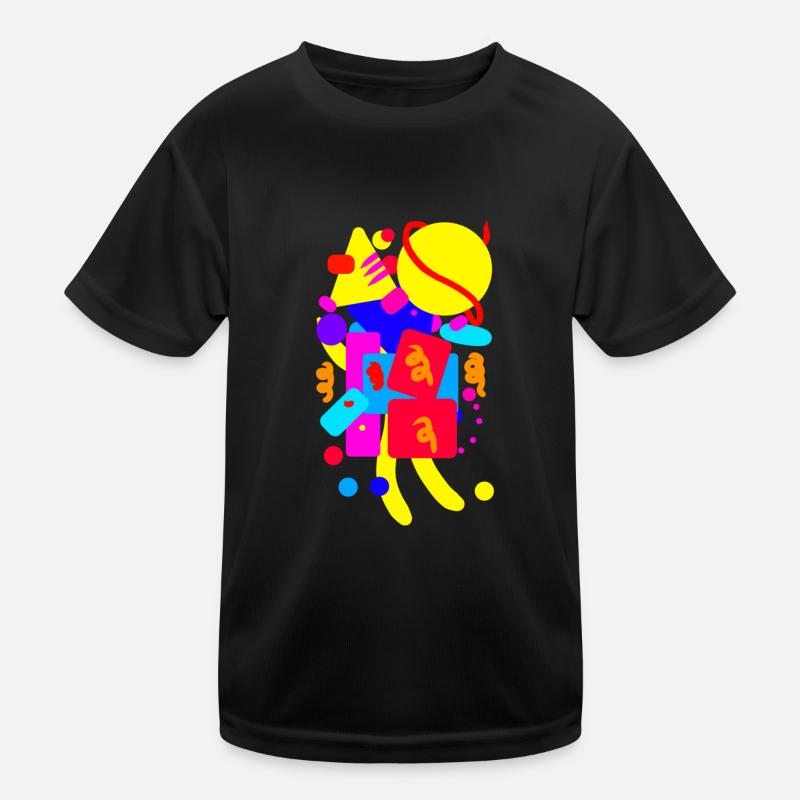 80s Design Kids Functional T-Shirt