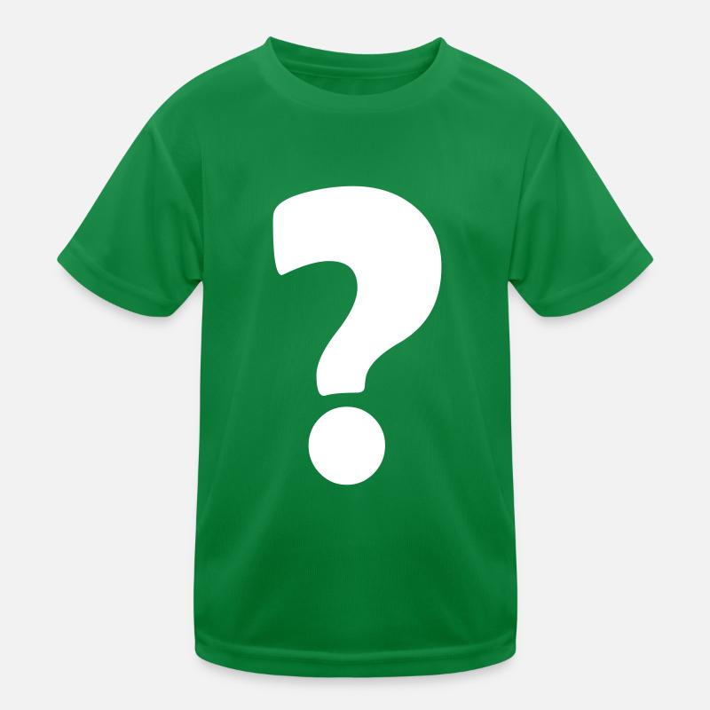 fragezeichen 1 Kinder Funktions-T-Shirt