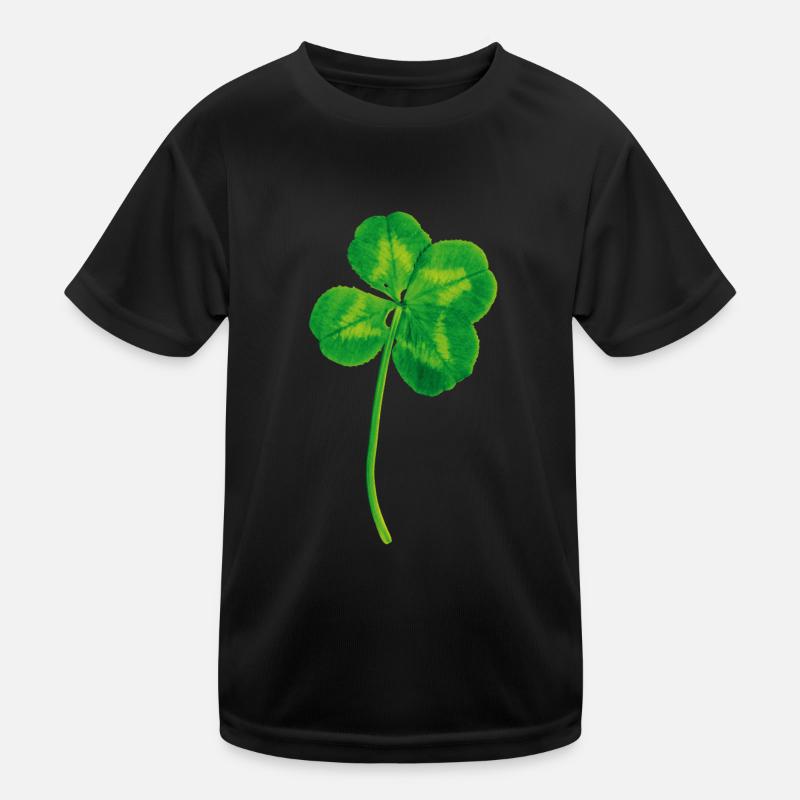 Echter Glücksklee Kinder Funktions-T-Shirt