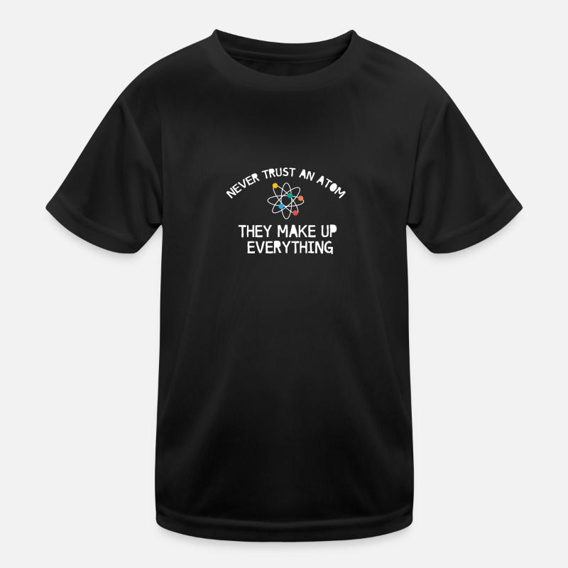 Atom Kinder Funktions-T-Shirt