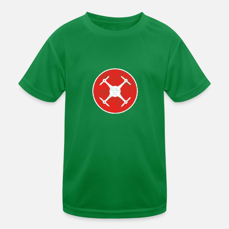 Gift drone drone Kids Functional T-Shirt