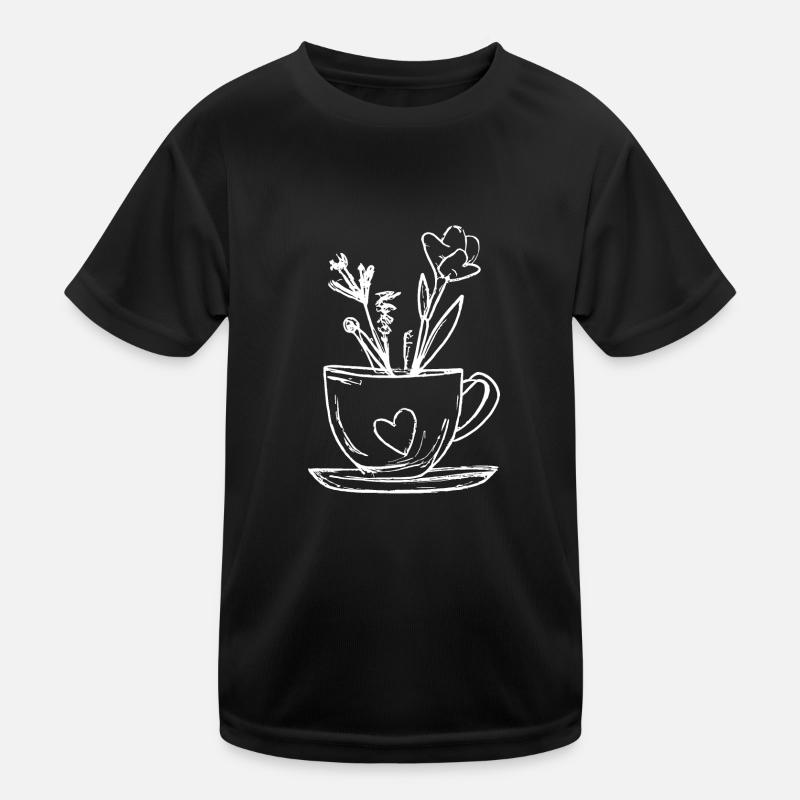 Coupe de fleurs T-shirt sport Enfant