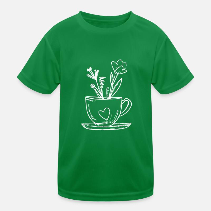 Coupe de fleurs T-shirt sport Enfant