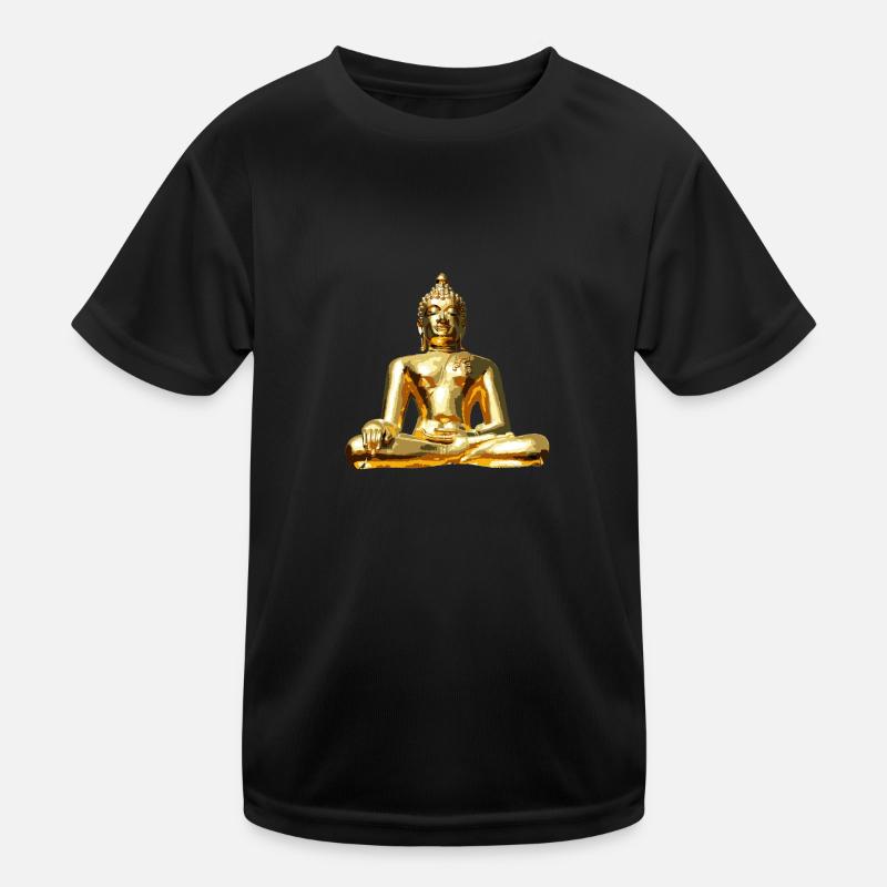 Bouddha Or T-shirt sport Enfant