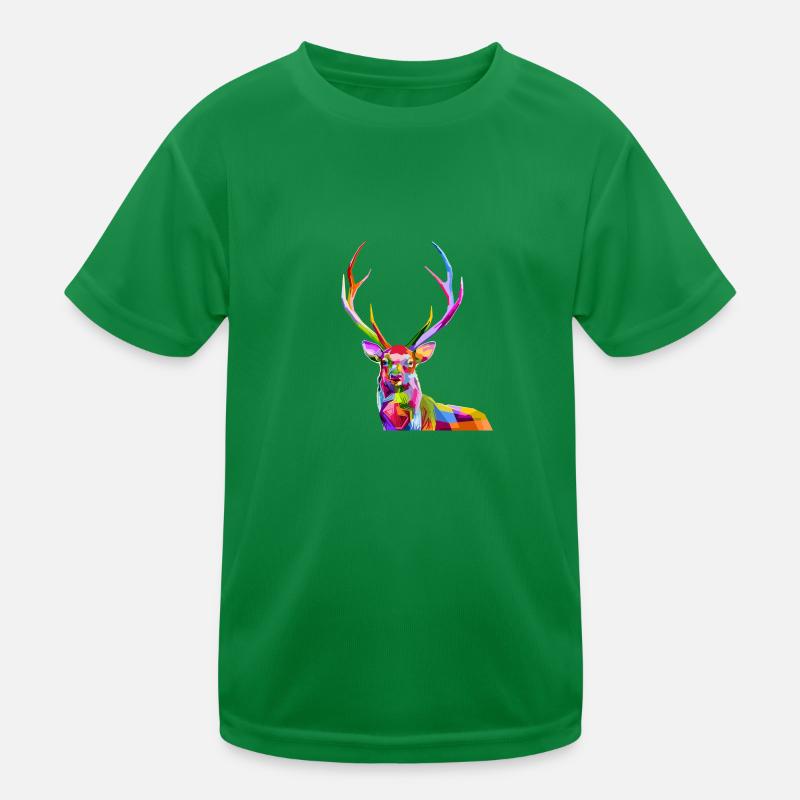 deer Kids Functional T-Shirt