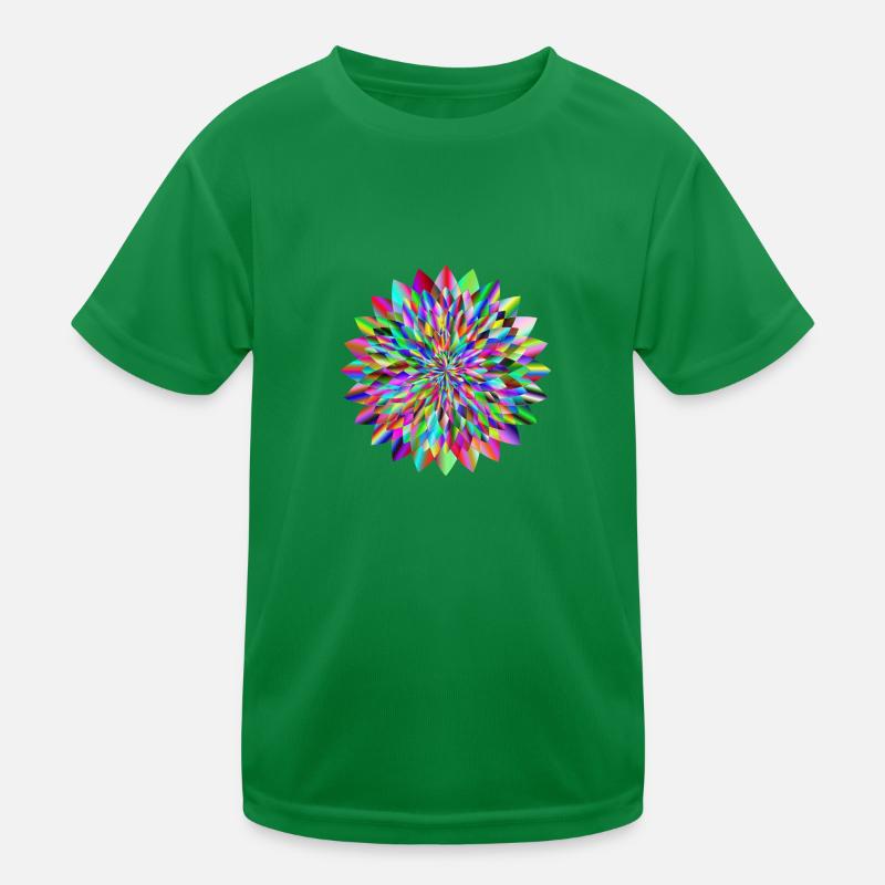 Circular design Kids Functional T-Shirt