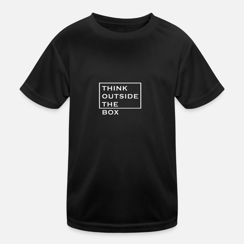Think Outside The Box Kids Functional T-Shirt