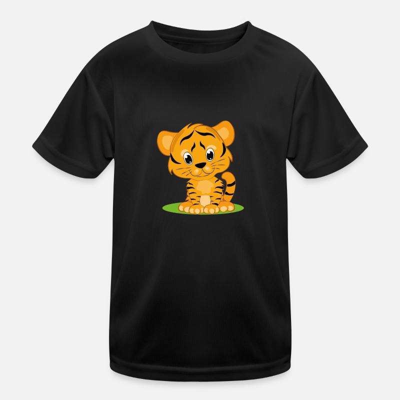 Kinder Tiger Kinder Funktions-T-Shirt