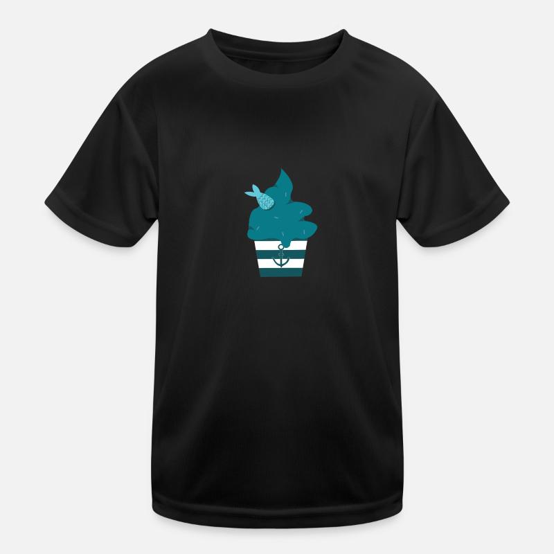 Muffin fish Kids Functional T-Shirt