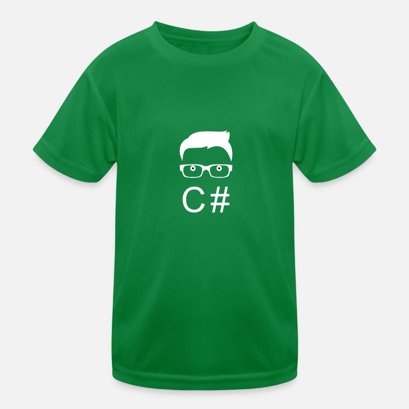 See Sharp C# C-Sharp Kids Functional T-Shirt