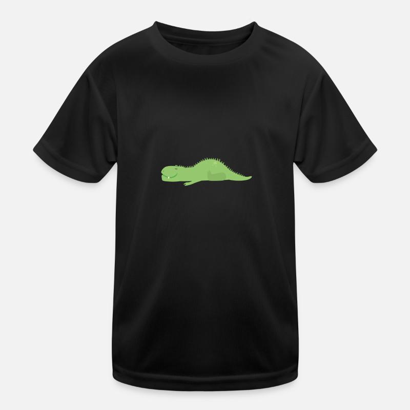 Schlafender Dinosaurier Kinder Funktions-T-Shirt