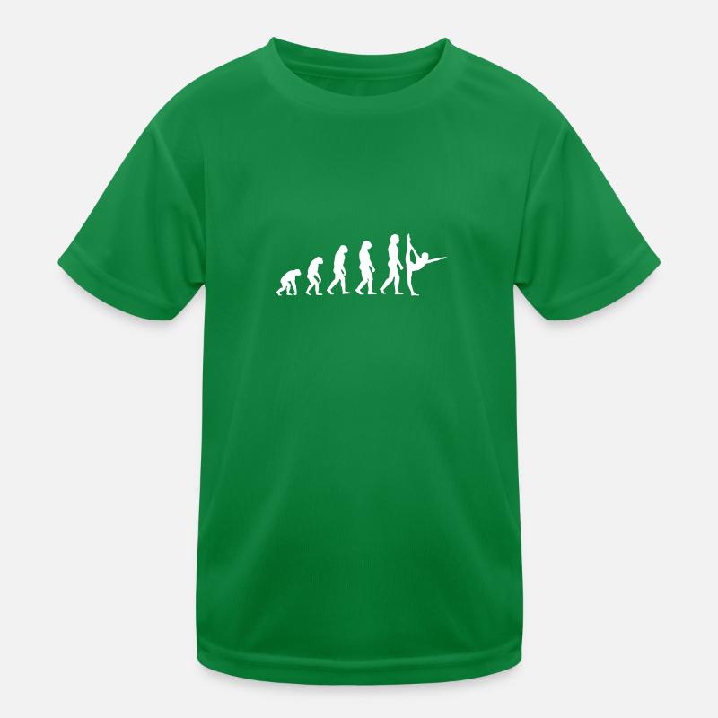 Ballet Evolution Dance Silhouette Shirt Kids Functional T-Shirt