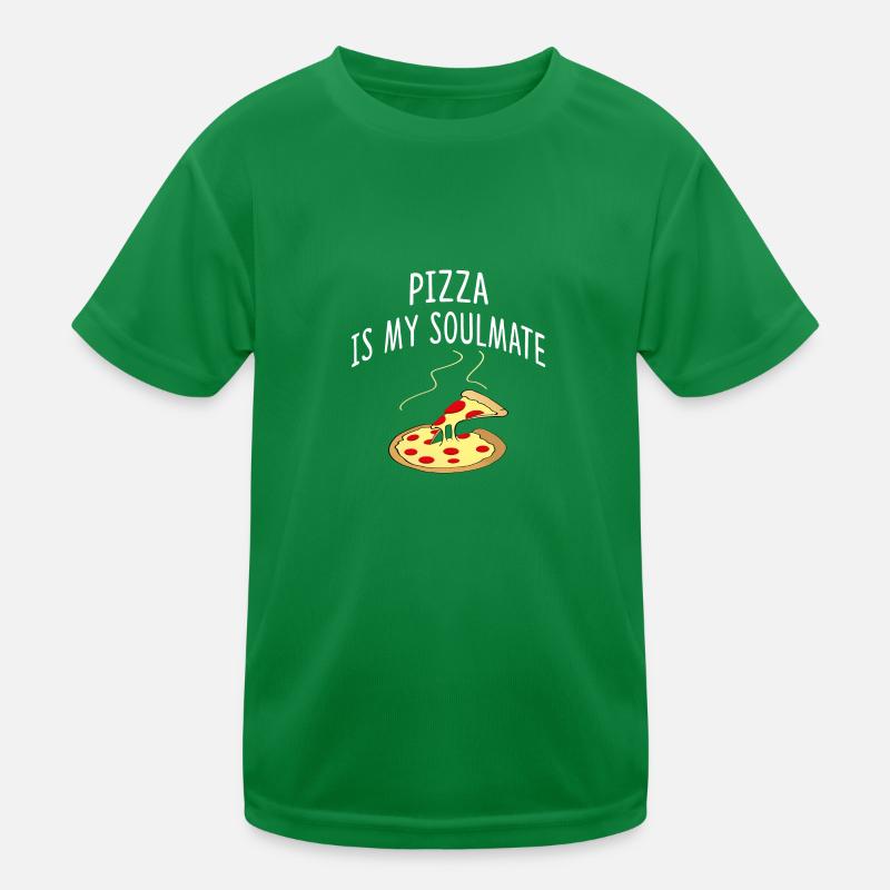Pizza Kinder Funktions-T-Shirt