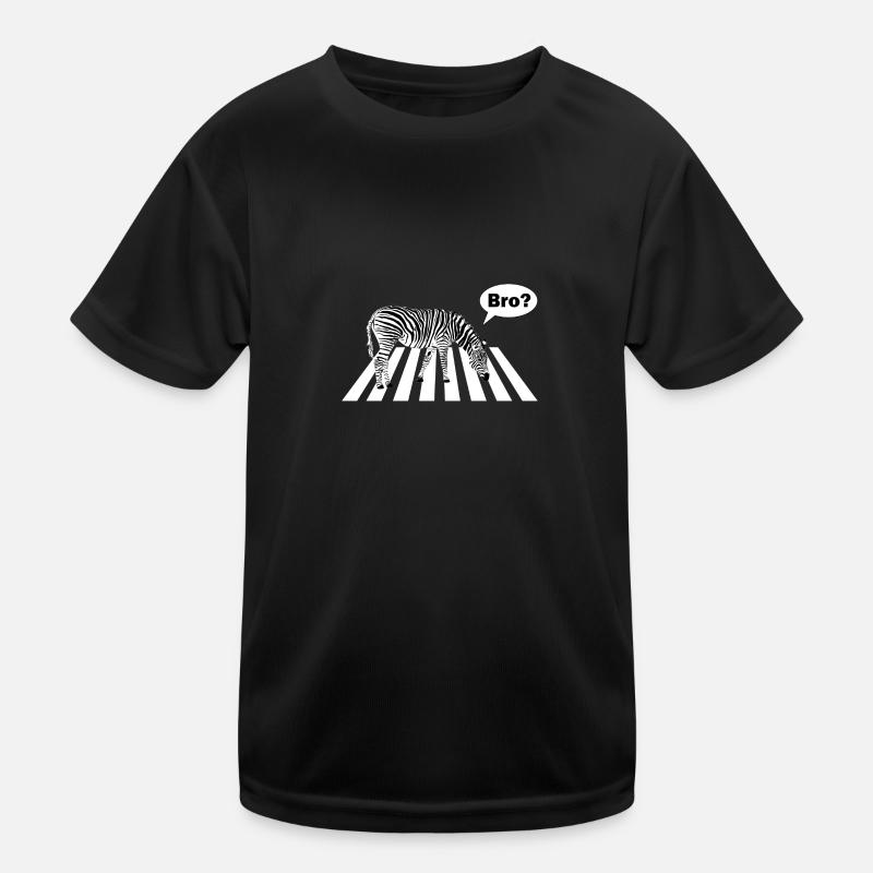 Frère Zebra Crosswalk T-shirt sport Enfant