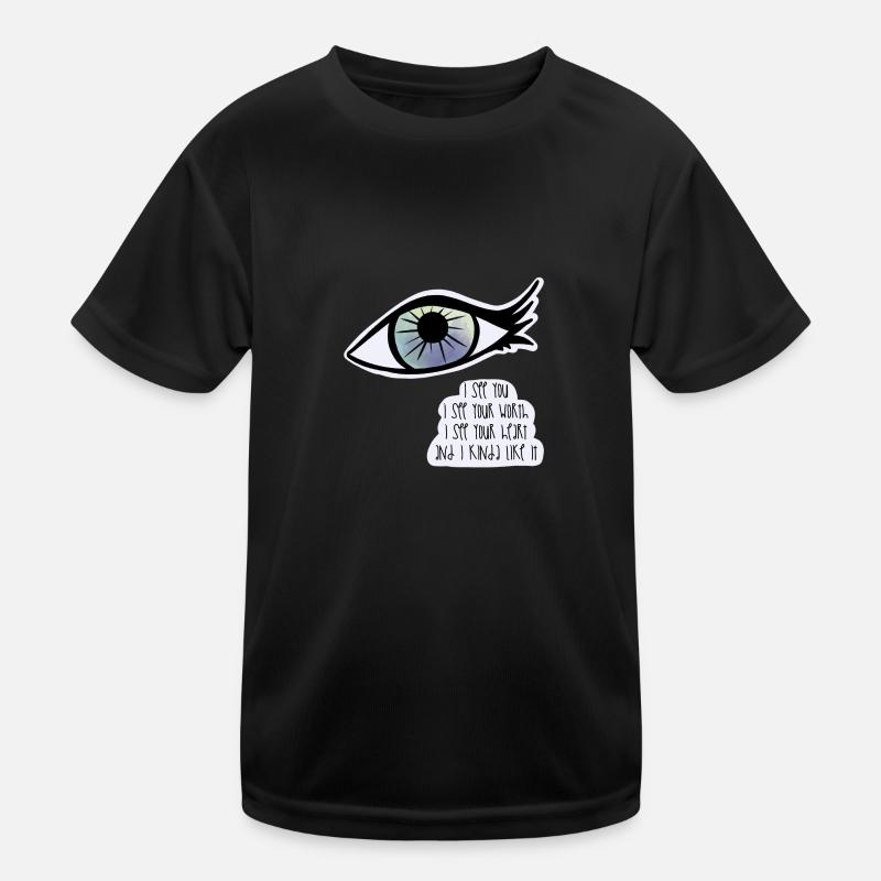 Ich sehe dich / Pflege Kinder Funktions-T-Shirt