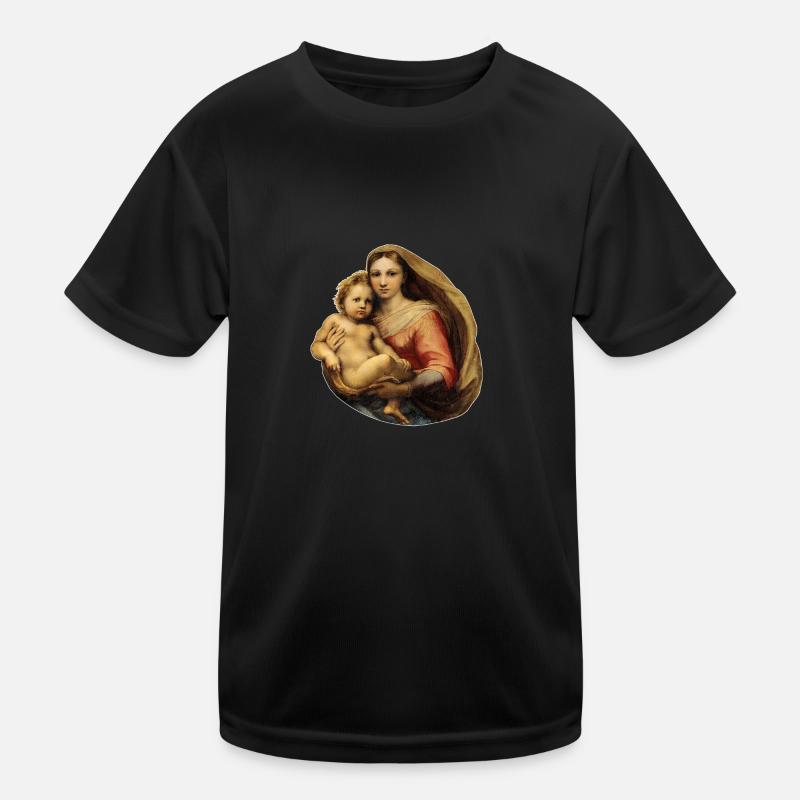 Sistine Madonna | Sistine Madonna | Raffael Kids Functional T-Shirt
