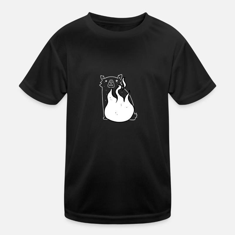 Midsommar Bear Kids Functional T-Shirt