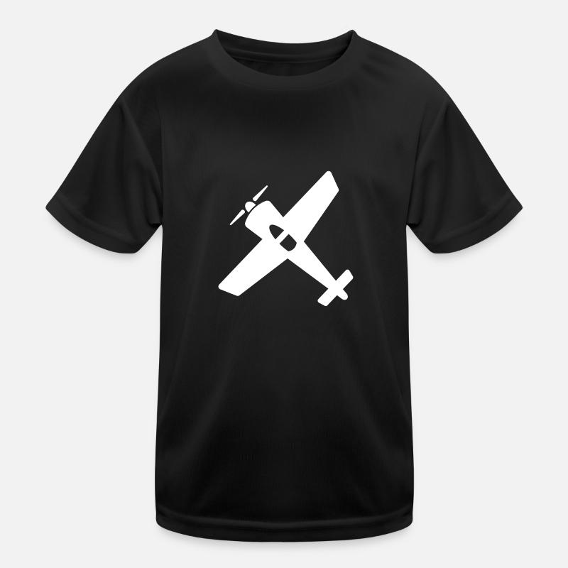 Flugzeug Geschenk Modellflugzeug Kinder Funktions-T-Shirt