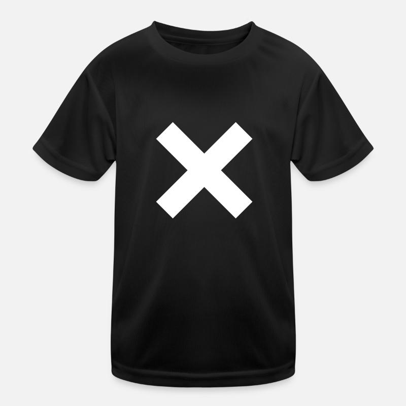 Kreuz Kinder Funktions-T-Shirt