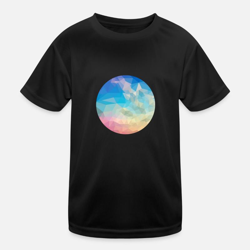 Abstract Kinder Funktions-T-Shirt
