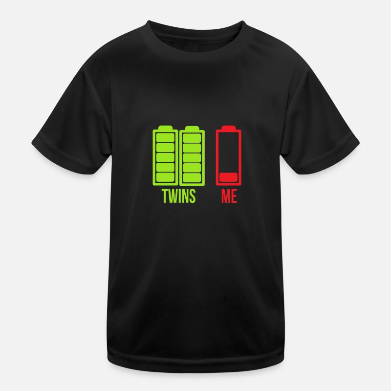 Twins And Me Geschenkidee Kinder Funktions-T-Shirt