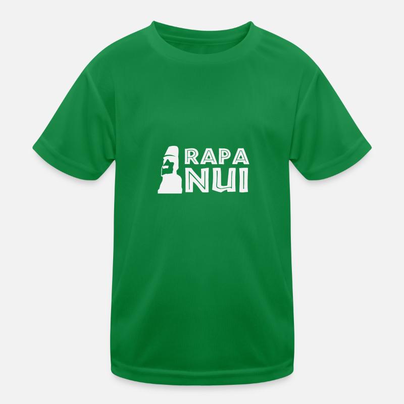 Rapa Nui Moi Osterinsel Polynesien Geschenkidee Kinder Funktions-T-Shirt