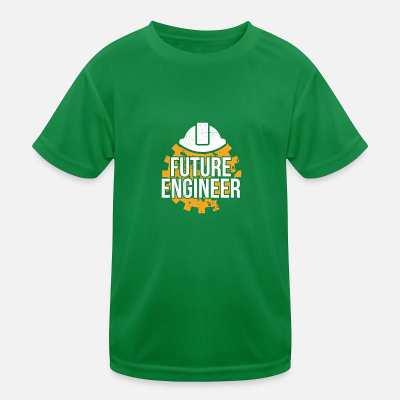 Future Engineer Kinder Geschenkidee Kinder Funktions-T-Shirt