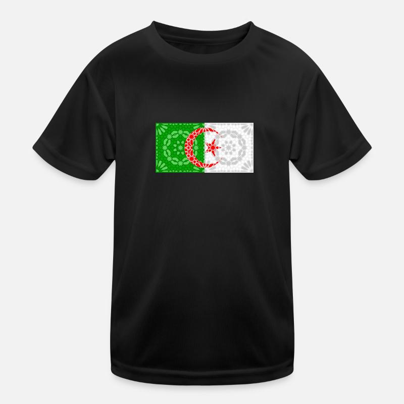 Algerien Kinder Funktions-T-Shirt