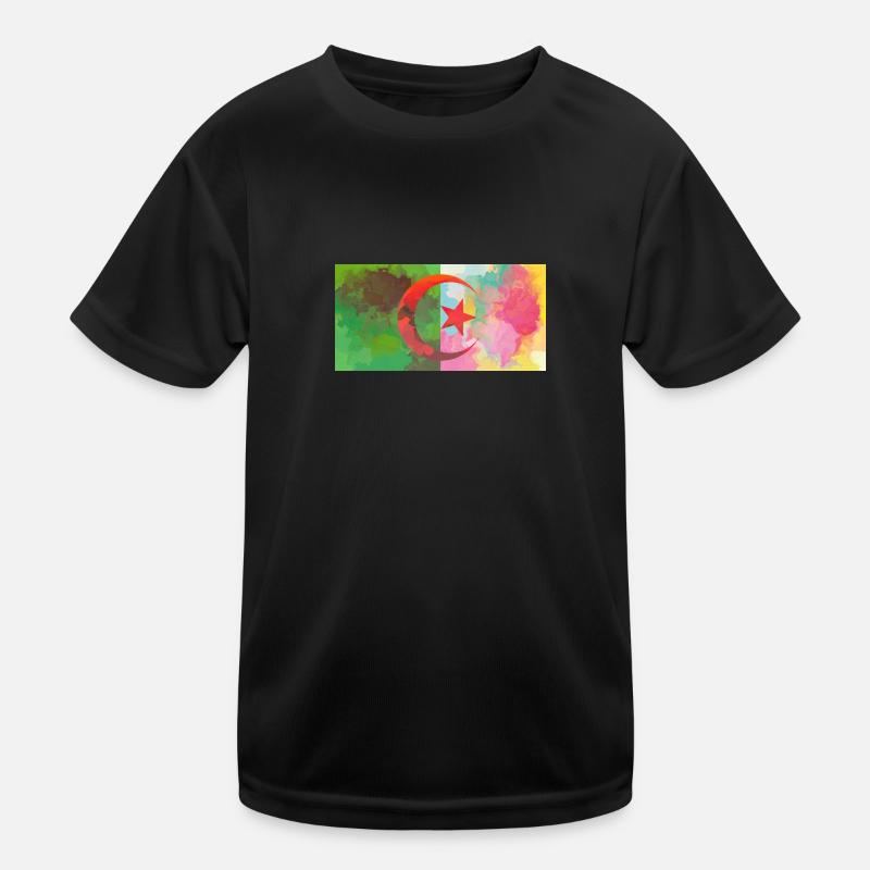 Algeria Kids Functional T-Shirt