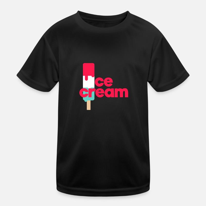 Crème glacée T-shirt sport Enfant