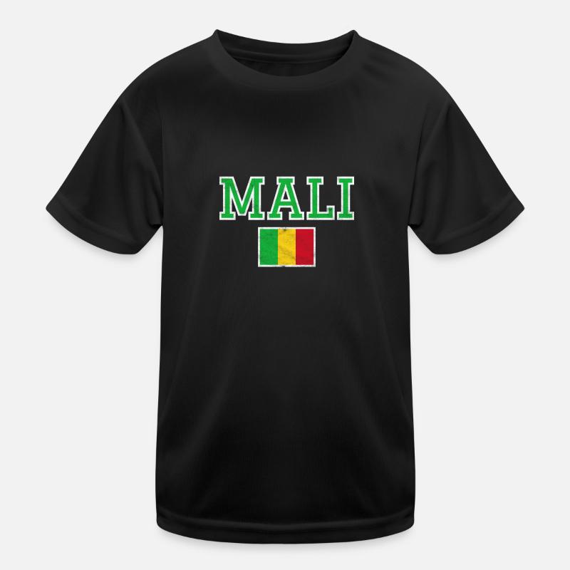 Mali - T-shirt sport Enfant - noir
