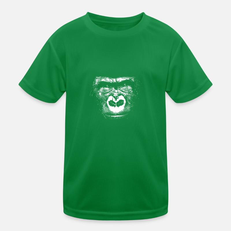 Gorilla Kinder Funktions-T-Shirt