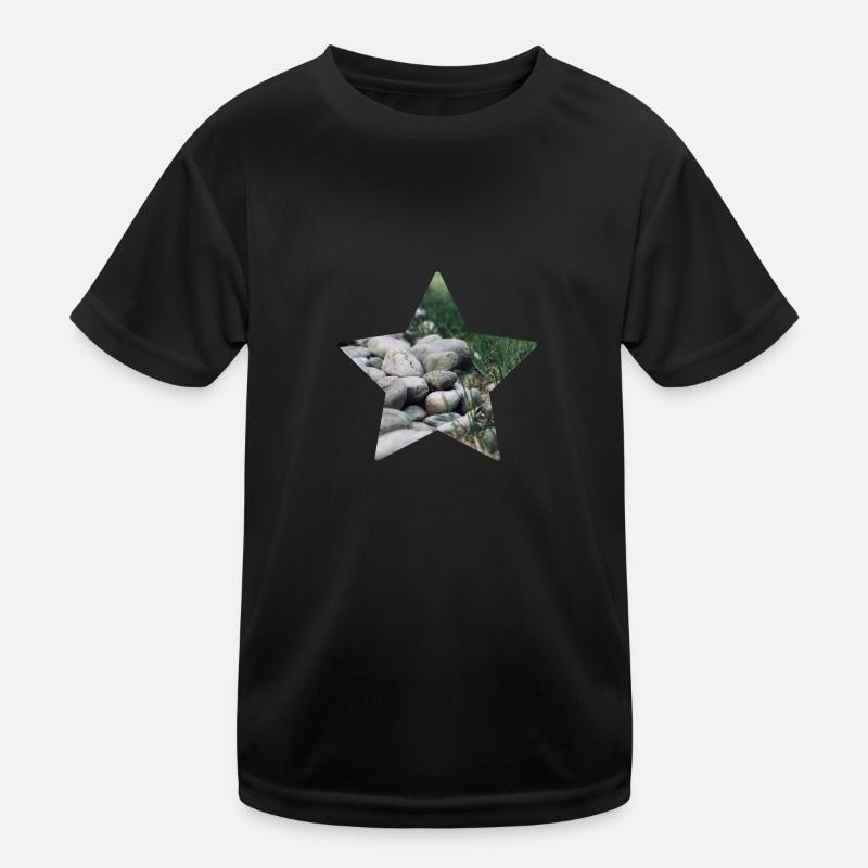 Natur Stern Kinder Funktions-T-Shirt