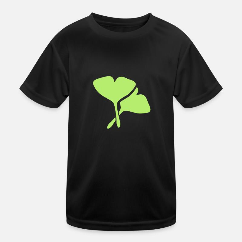 Ginko Heilpflanze Kinder Funktions-T-Shirt