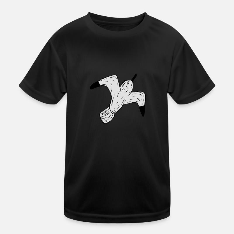 Möwe Kinder Funktions-T-Shirt