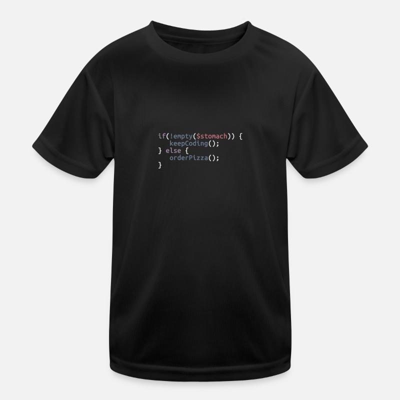 Verfahren orderPizza Kinder Funktions-T-Shirt