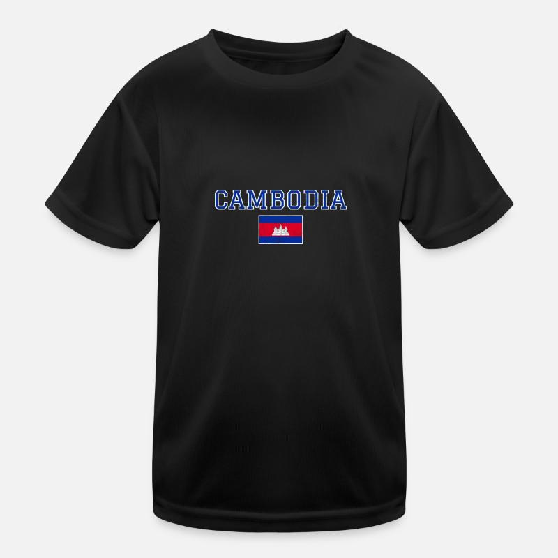 Cambodia Kids Functional T-Shirt