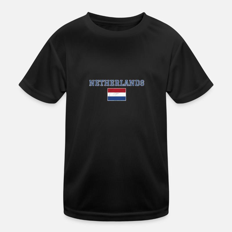 Netherlands Kids Functional T-Shirt