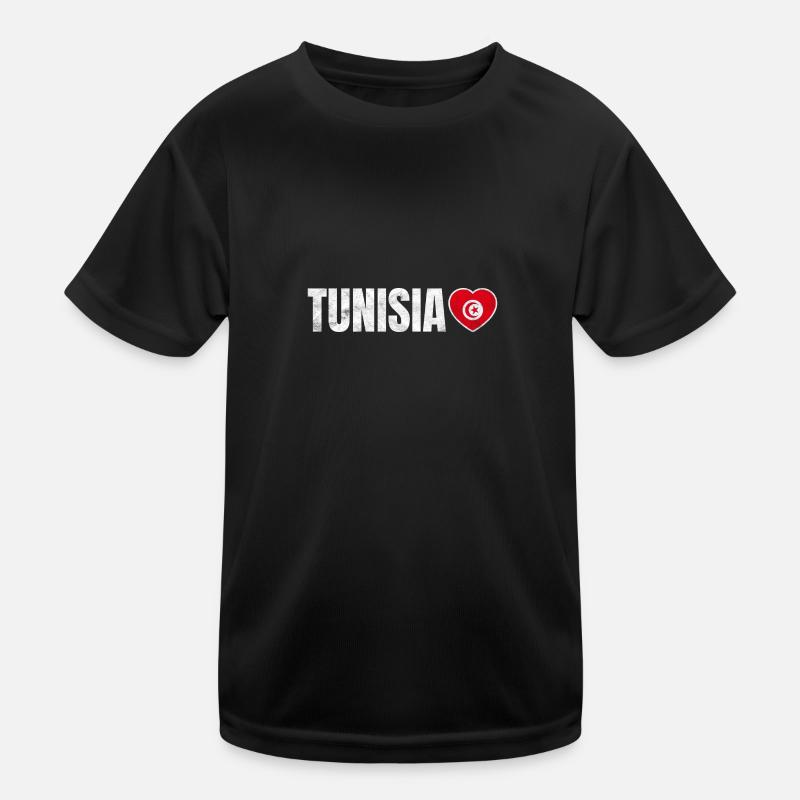 Tunisia Kids Functional T-Shirt