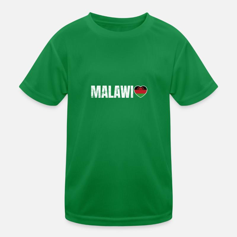 Malawi Kinder Funktions-T-Shirt