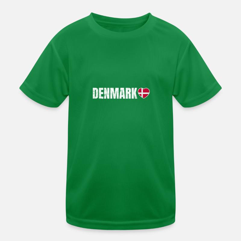 Danemark T-shirt sport Enfant