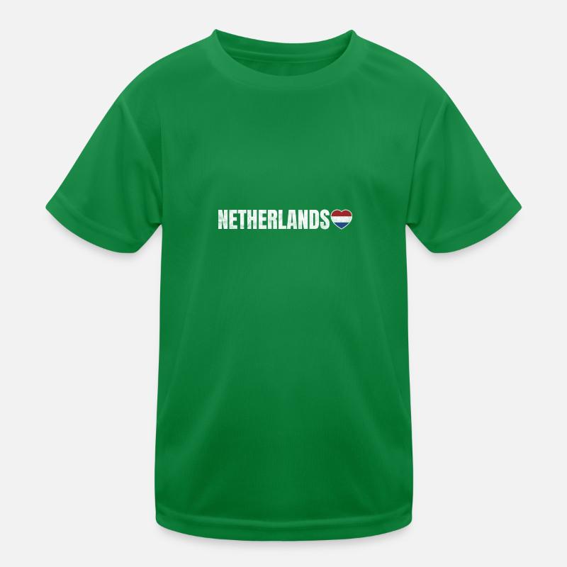 Netherlands Kids Functional T-Shirt