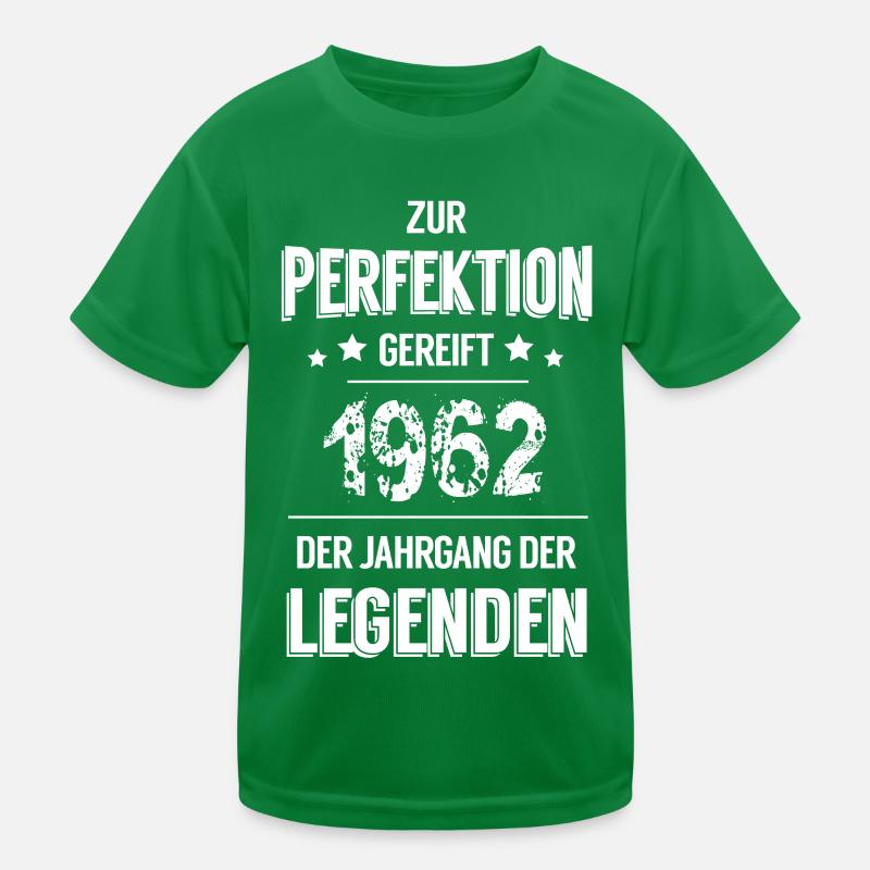 Legenden 1962 Kinder Funktions-T-Shirt