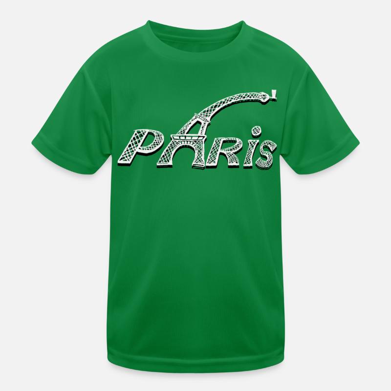 PARIS Kinder Funktions-T-Shirt